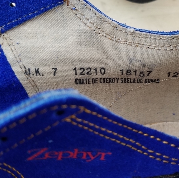 Boreal Fusion S-2 Climbing Shoes Men's 8 US / 7 UK Made In Spain Black/Blue - Picture 12 of 14